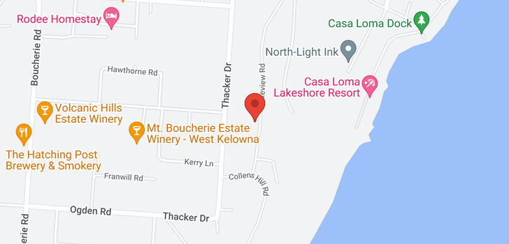 map of 2820 Lakeview Road